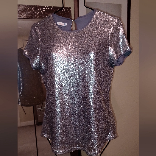 Sequin Tee